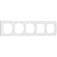 Рамка на 5 постов Werkel Snabb basic белый W0052001 4690389161452