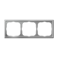 ARTGALLERY рамка 3-постовая, универсальная, алюминий Systeme Electric GAL000303