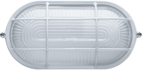 Светильник НПП-60w термостойкий овальный с решеткой IP54 белый Navigator Group 94801 14721