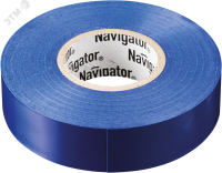 Изолента ПВХ синяя 15мм 20м Navigator Group 71107 17354