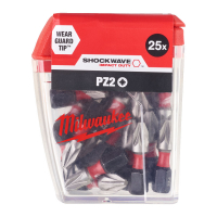 Насадка SHOCKWAVE PZ2 25 мм (25шт) Milwaukee 4932430864