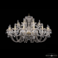 Подвесная люстра Bohemia Ivele Crystal 1402/16+8/400 G