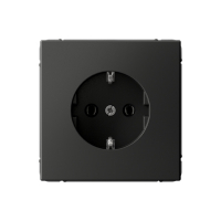 ARTGALLERY РОЗЕТКА с заземлением, 16А, механизм, быстрозажимные клеммы, базальт Systeme Electric GAL001443S