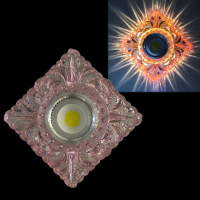 Встраиваемый светильник Reluce 42043-9.0-001PL MR16+LED3W PK