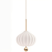 Подвесной светильник iLamp Pear 10808P/1 WH-GL