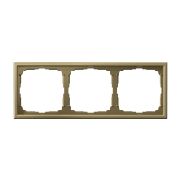 ARTGALLERY рамка 3-постовая, золото Systeme Electric GAL001603