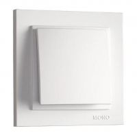 Выключатель одноклавишный Mono Electric Despina 10А 250В белый 102-190025-100