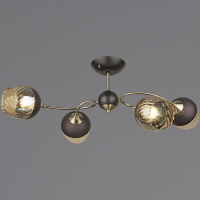 Люстра на штанге Reluce 04250-0.3-04 BK+AB