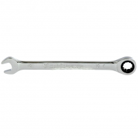 Ключ комбинированный трещоточный, 10мм, CrV, зеркальный хром Matrix 14803