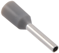 Наконечник НШВИ 0.75-08 0.75мм2 с изолированным фланцем (100шт/упак) GENERICA IEK UGN11-008-C075-100-G
