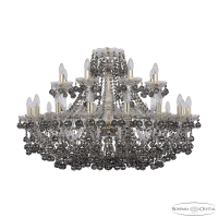 Подвесная люстра Bohemia Ivele Crystal 1409/16+8/360 G R731