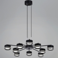 Потолочная люстра Reluce 19490-0.4-5+5 Black