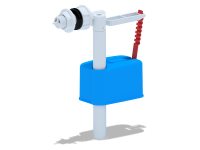 Арматура боковая для бачка унитаза 1/2'эконом     пластиковый АНИ пласт WC5050