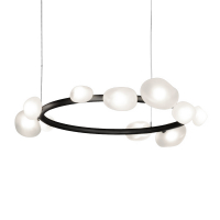 Подвесная люстра Delight Collection Matter 5055P/D910 black/white