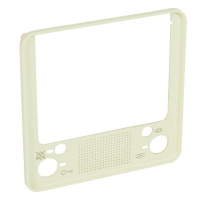 Лицевая панель Legrand Celiane видеоблока внутреннего дополнительного слоновая кость 066271