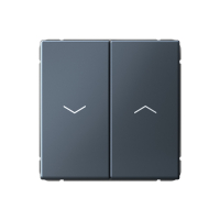 ARTGALLERY 2-клавишный выключатель для жалюзи, 2х сх.4, 10А, механизм, грифель Systeme Electric GAL000719