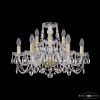 Подвесная люстра Bohemia Ivele Crystal 1402/6+3/195 G
