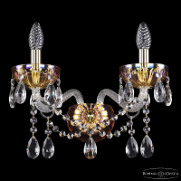 Бра Bohemia Ivele Crystal 5413B/2/165 G Shampan/M-1H