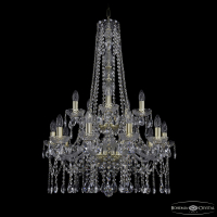 Подвесная люстра Bohemia Ivele Crystal 1413/10+5/220/h-92/2d G