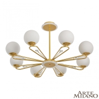 Люстра на штанге Arte Milano Neapolis 277138/8 GD