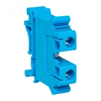 Клеммная колодка винтовая 10 UT синяя EKF scr-ut-10-b
