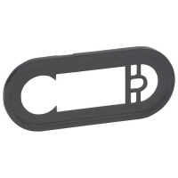 Лицевая панель Legrand Celiane термостата комнатного программируемого графит 067992