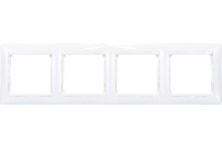 Рамка 4-постовая Legrand Valena белая 694255