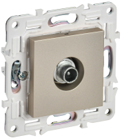 SKANDY Розетка TV проходная SK-A17Sh шампань IEK SK-A10-P-K37