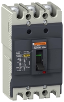 Выключатель автоматический трехполюсный EZC100N 100А 18кА Schneider Electric EZC100N3100