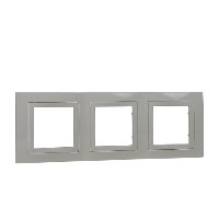 UNICA Рамка 3 поста бежевая Schneider Electric MGU2.006.25