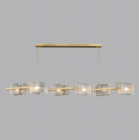 Подвесная люстра iLamp Dallas 2078-6L BR