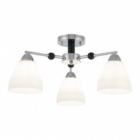 Люстра на штанге Arte Milano Napoli 325119/3 CR+BK