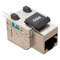 Модуль Keystone розеточный TERACOM PRO Cat.5E RJ-45 экранированный FTP 110 IDC 90 градусов EKF TRP-KSTN-SOCK-90D-5EFTP