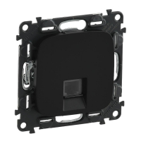 Информационная розетка RJ45 Legrand Valena Allure антрацит 753948