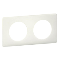 Рамка 2-постовая Legrand Celiane белая перкаль 066702