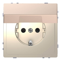 Розетка Schneider Electric Merten D-Life 16A с/з и крышкой MTN2310-6051