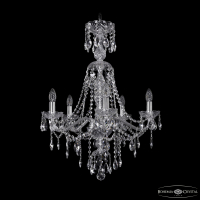 Подвесная люстра Bohemia Ivele Crystal 1415/5/200/XL-76 Ni