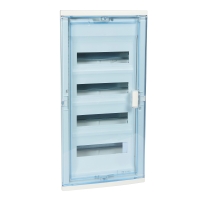 Щит ЩРв-П-56 прозрачная дверь IP40 синяя Nedbox Legrand/Daccord 001424