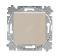 Выключатель одноклавишный Levit кофе макиато / белый ABB 3559H-A01445 18W 2CHH590145A6018