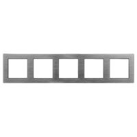 Рамка на 5 постов Arlight FRM-PRESTO-ALS-5-GR 043864