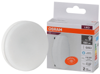 Лампа светодиодная LED 6 Вт GX53 6500К 480Лм таблетка 220 В (замена 50Вт) OSRAM LEDVANCE 4058075582033