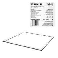 Встраиваемый светодиодный светильник Gauss Frame Light 975624336 GAUSS