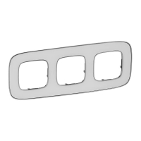 Рамка 3-постовая Legrand Valena Allure Зеркало 754423