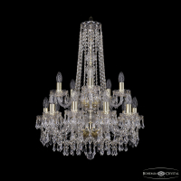 Подвесная люстра Bohemia Ivele Crystal 1403/10+5/195/h-77/2d G