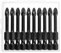 Биты ударные PZ2, 50 мм, 10 шт ЗУБР 26023-2-50-S10