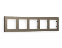 Рамка пятиместная Ambrella Volt Techno AF220635