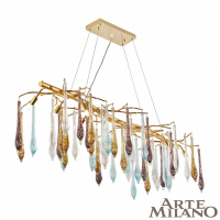 Подвесная люстра Arte Milano 500.L1200.W500.H350.G9.8 G