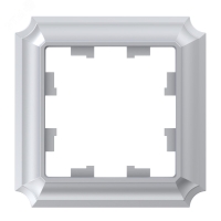 ATLASDESIGN ANTIQUE 1-постовая рамка, АЛЮМИНИЙ Systeme Electric ATN100301