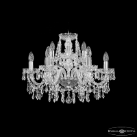 Подвесная люстра Bohemia Ivele Crystal 1403/6+3/195 Ni