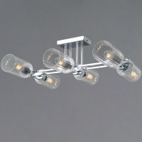 Потолочная люстра Illumico IL0780-6CSQ-25 CR NAPLES